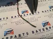 BMW E39 bal canyonrot visszapillantó tükör - foglalkozós