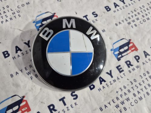 BMW E46 E30 E36 E39 E38 E90 X5 stb bontott első embléma 82mm