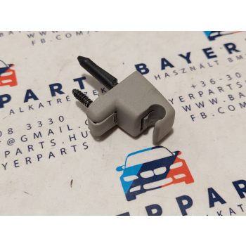 BMW E90 E91 E84 X1 sedan touring szürke napellenző rögzítő tartó fül konzol tetőkárpit   BMW E90 E91 E84 X1 sedan touring szürke napellenző rögzítő tartó fül konzol tetőkárpit