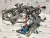 BMW E46 318 M43 M43TUB19 M43B19 motor motortér köteg motorköteg kábel kábelköteg