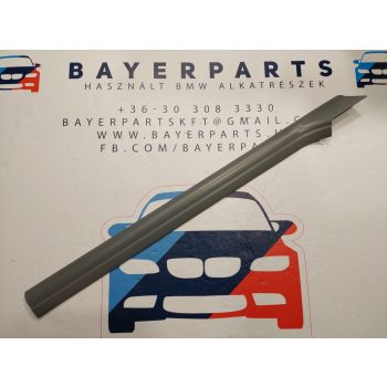 BMW E46 coupe bal szürke belső küszöb takaró belépő küszöbtakaró borítás - sérült   BMW E46 coupe bal szürke belső küszöb takaró belépő küszöbtakaró borítás - sérült