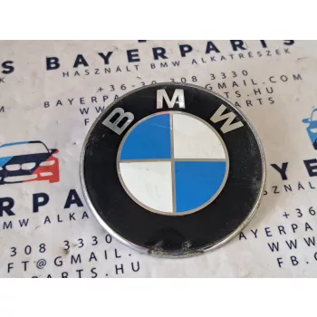 Bmw E46 E90 F30 stb. 74mm bontott hátsó embléma
