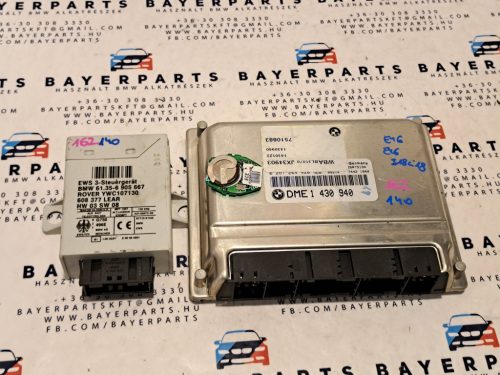 BMW E46 318i 318ci M43 M43TUB19 ECU EWS computer motorvezérlő szett - manuális