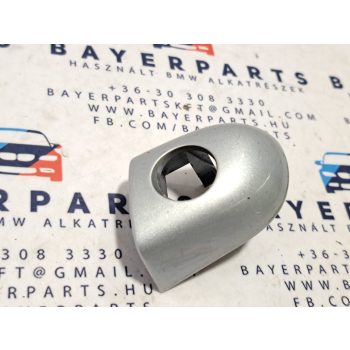 BMW E46 sedan touring coupe compact bal első felfelé nyíló kilincses ezüst zártakaró kupak   BMW E46 sedan touring coupe compact bal első felfelé nyíló kilincses ezüst zártakaró kupak