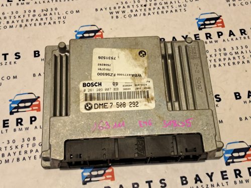 BMW E46 318i 318 318ci N42 N42B20A ECU motorvezérlő elektronika