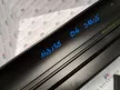 BMW E46 sedan touring fekete bal jobb első belső küszöb takaró küszöbtakaró borítás - karcos