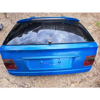 BMW E46 kék fóliás csomagtér ajtó csomagtartó fedél BMW E46 kék fóliás csomagtér ajtó csomagtartó fedél