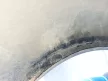 BMW E90 E91 fekete bal első sárvédő
