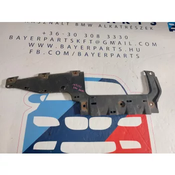   BMW E90 E91 fekete hátsó lökhárító alsó diffúzor takaró keret
