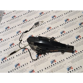   BMW E90 E91 jobb első komplett fekete black sapphire külső kilincs - világítós