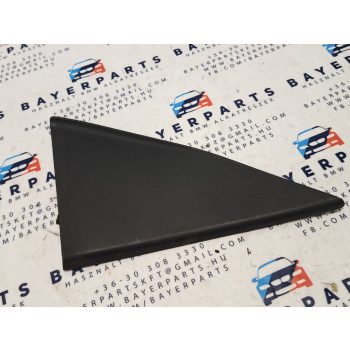 BMW E36 sedan touring jobb első visszapillantó tükör belső fekete háromszög borítás burkolat   BMW E36 sedan touring jobb első visszapillantó tükör belső fekete háromszög borítás burkolat
