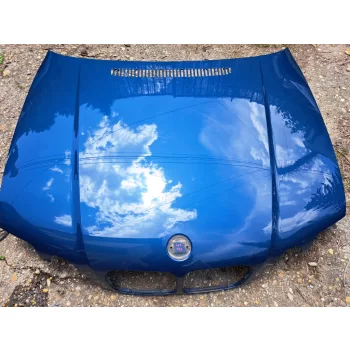   BMW E46 compact kék Topasblau metallic motorháztető géptető
