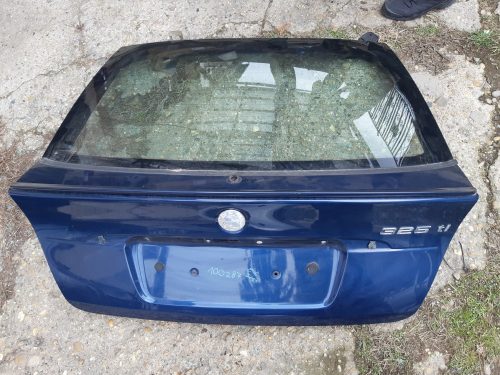 BMW E46 compact kék topasblau csomagtér ajtó csomagtartó fedél 
