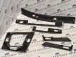 BMW E46 compact ezüst beltér műszerfal dekor léc díszléc dekorléc szett 