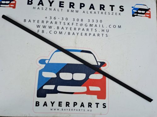 BMW E46 compact fekete bal első ajtó díszléc