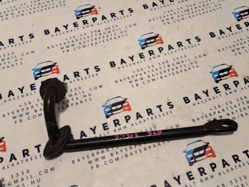 BMW E46 coupe bal első biztonsági öv rögzítő vas kar kampó 