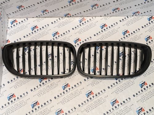 BMW E46 coupe cabrio facelift szimpla fényes fekete vese hűtőrács