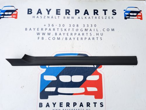 BMW E46 coupe bal belső küszöb borítás burkolat küszöbborítás - hibás