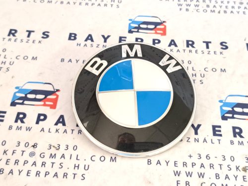 BMW E46 E30 E36 E39 E38 E90 X5 stb bontott első embléma 82mm