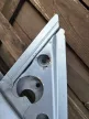 BMW E46 coupe titansilber titansilver ezüst jobb ajtó üresen