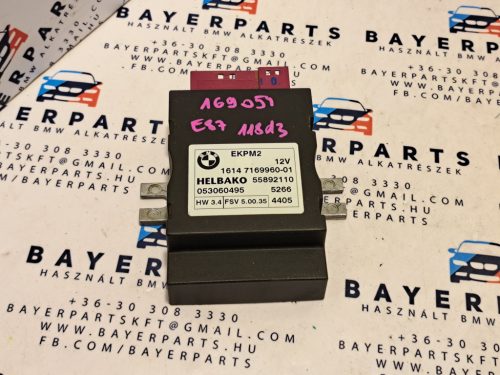 BMW E87 E90 E60 stb EKPM ekpm2 üzemanyag AC szivattyú relé vezérlő modul doboz