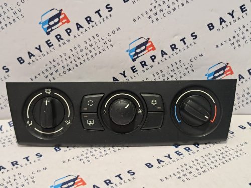 BMW E90 E91 E92 E87 klímapanel klíma panel vezérlő