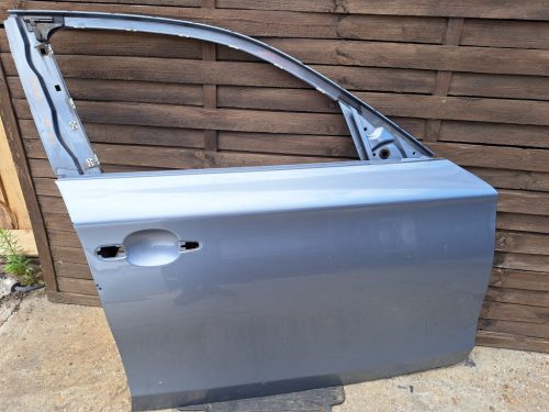 BMW E87 jobb első szürke Quarzblau metallic ajtó 