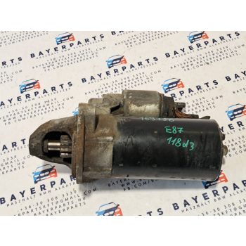 BMW E87 E90 E91 E60 E63 E65 E83 E70 E71 X3 X5 X6 118d  120d 318d 320d 520d  stb. M47N2 önindító indítómotor   BMW E87 E90 E91 E60 E63 E65 E83 E70 E71 X3 X5 X6 118d  120d 318d 320d 520d  stb. M47N2 önindító indítómotor