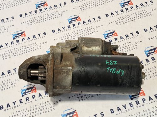 BMW E87 E90 E91 E60 E63 E65 E83 E70 E71 X3 X5 X6 118d  120d 318d 320d 520d  stb. M47N2 önindító indítómotor