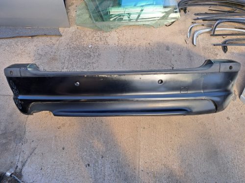 BMW E46 touring fekete black sapphire M paket packet hátsó lökhárító - foglalkozós