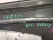 BMW E46 sedan touring fekete jobb hátsó küszöb takaró küszöbtakaró borítás - kis hibával