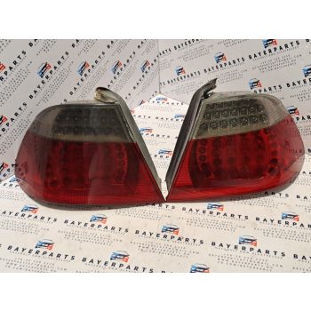 BMW E46 coupe facelift hátsó gyári  LED lámpa pár - hibás   BMW E46 coupe facelift hátsó gyári  LED lámpa pár - hibás