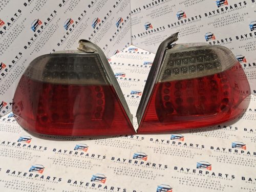 BMW E46 coupe facelift hátsó gyári  LED lámpa pár - hibás
