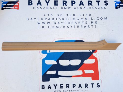 BMW E46 coupe bézs jobb belső küszöb borítás burkolat küszöbborítás