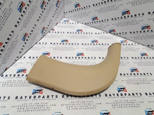 BMW E46 coupe bézs jobb első lábtér takaró műanyag burkolat