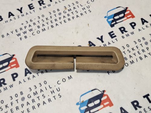 Bmw E46 sedan coupe bal jobb hátsó biztonsági öv átvezető burkolat borítás - bézs