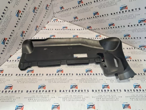 BMW E46 fekete kesztyűtartó alatti lábtér burkolat borítás 