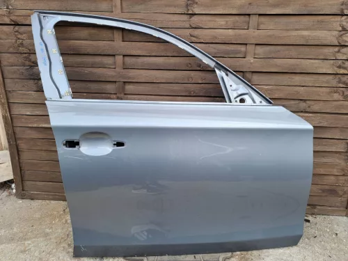 BMW E87 jobb első szürke Quarzblau metallic ajtó 