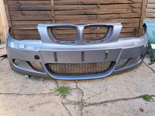 BMW E81 E87 első M paket packet Quarzblau Metallic lökhárító lökös 