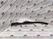 BMW E46 coupe cabrio pre ezüst titansilber titansilver jobb első bajuszléc bajusz léc