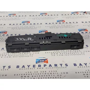   BMW E46 DSC ülésfűtés panel kapcsoló schaltzentrum - keréknyomás gombos