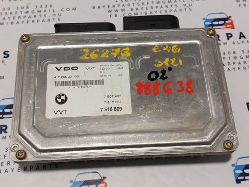 BMW E46 VVT valvetronic vezérlő elektronika