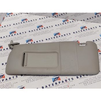 BMW E46 sedan touring coupe compact szürke bal sminktükrös napellenző   BMW E46 sedan touring coupe compact szürke bal sminktükrös napellenző