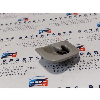 BMW E46 touring szürke kalaptartó kutyaháló jobb roló kampó akasztó rögzítő tartó fül konzol tetőkárpit   BMW E46 touring szürke kalaptartó kutyaháló jobb roló kampó akasztó rögzítő tartó fül konzol tetőkárpit