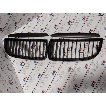 BMW E90 E91 sedan touring új matt fekete vese hűtőrács BMW E90 E91 sedan touring új matt fekete vese hűtőrács