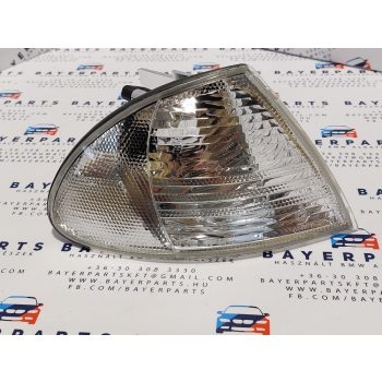 BMW E46 sedan touring facelift előtti új jobb első fehér index lámpa   BMW E46 sedan touring facelift előtti új jobb első fehér index lámpa