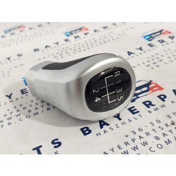   BMW E90 E91 E92 E93 E81 E82 E87 E88 új ezüst váltógomb 5 sebességes