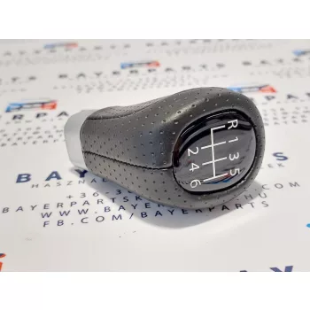   BMW E90 E91 E92 E93 E81 E82 E87 E88 új perforált bőr váltógomb 6 sebességes
