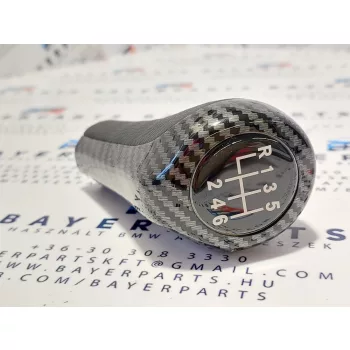   BMW E30 E32 E36  E34 E39 E46 E39 E90 E60 E87 stb. karbon carbon 6-os új váltógomb váltókar