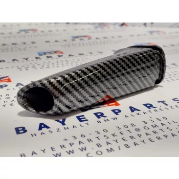   BMW E90 E91 E92 E60 E39 F30 F34 F10 F20 karbon carbon kézifék gomb markolat